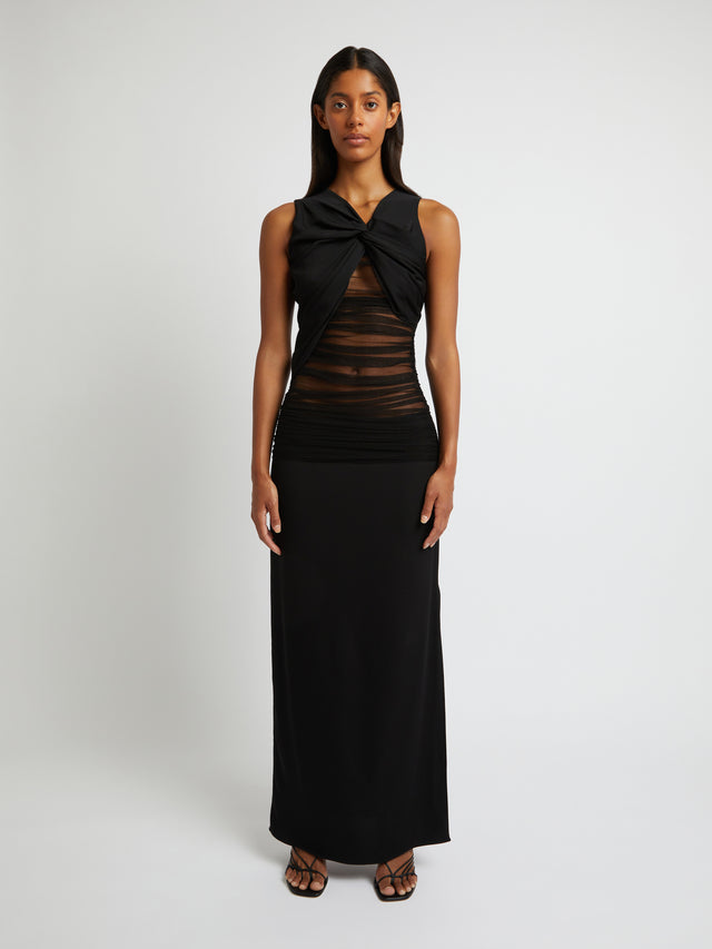 Semblance Tulle Twist Dress