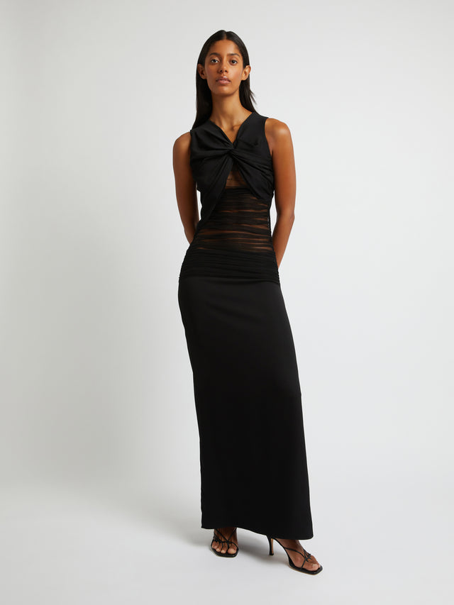 Semblance Tulle Twist Dress