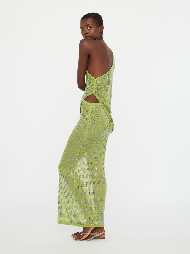 Cirrus Cutaway Shoulder Dress