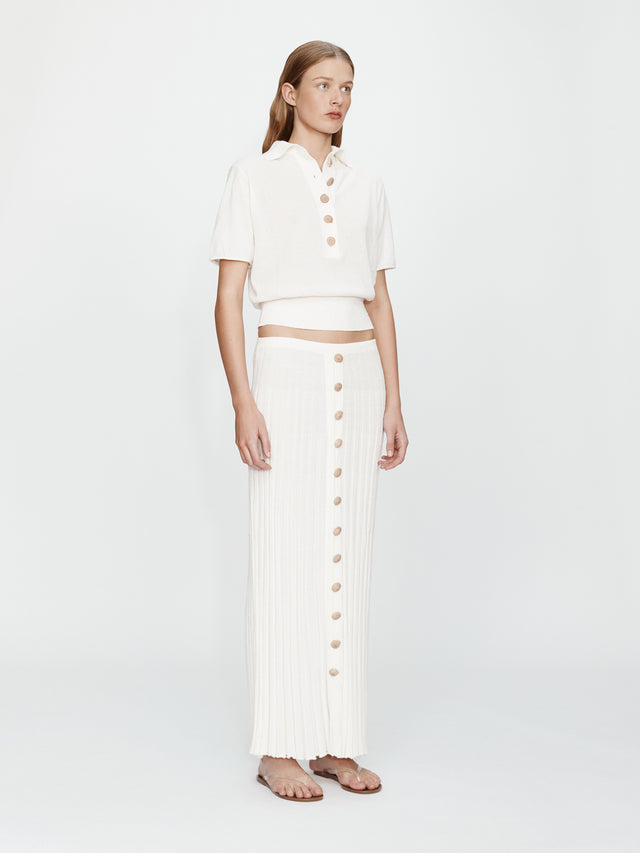 Sundial Shell Knit Polo