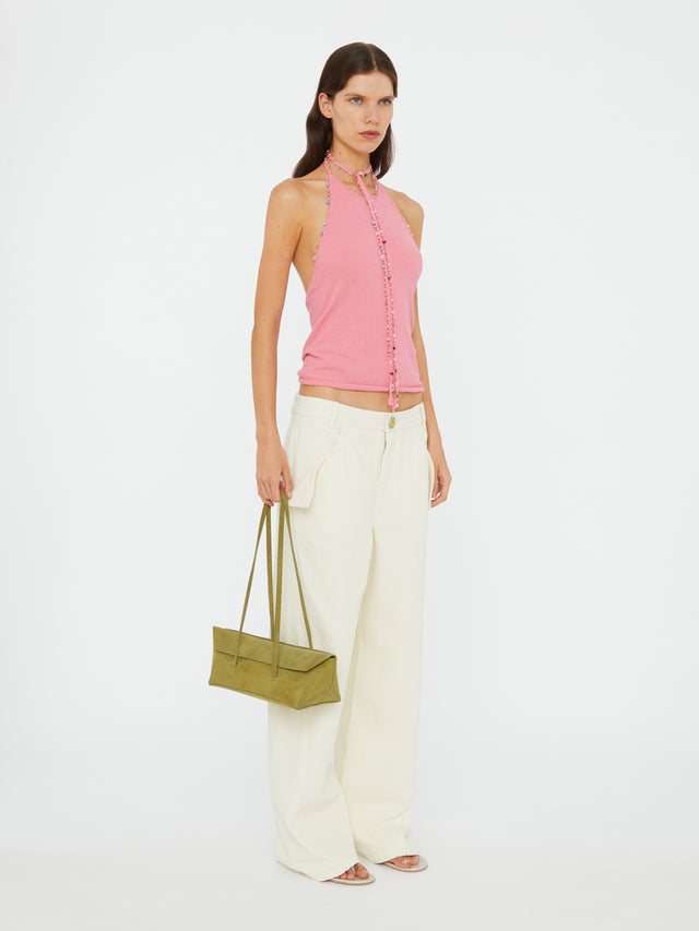 Beach Quartz Halter Tank