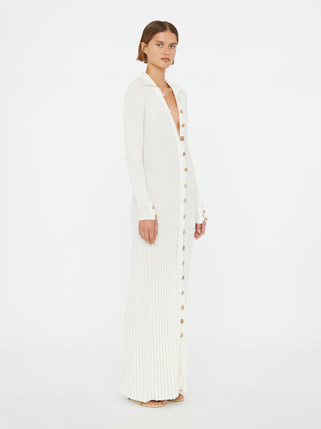 Sundial Shell Knit Cardigan Dress