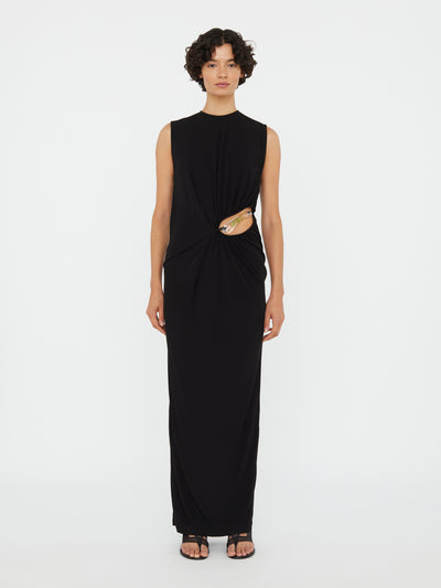 Encased Nature Suspended Jersey Tank Dress