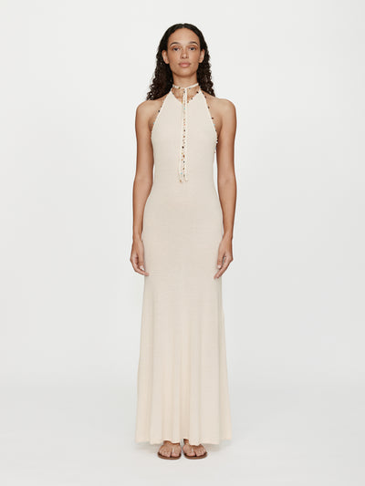 Beach Quartz Halter Dress