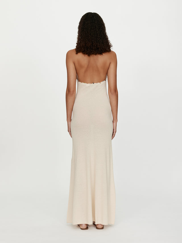 Beach Quartz Halter Dress