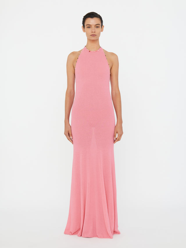 Beach Quartz Halter Dress