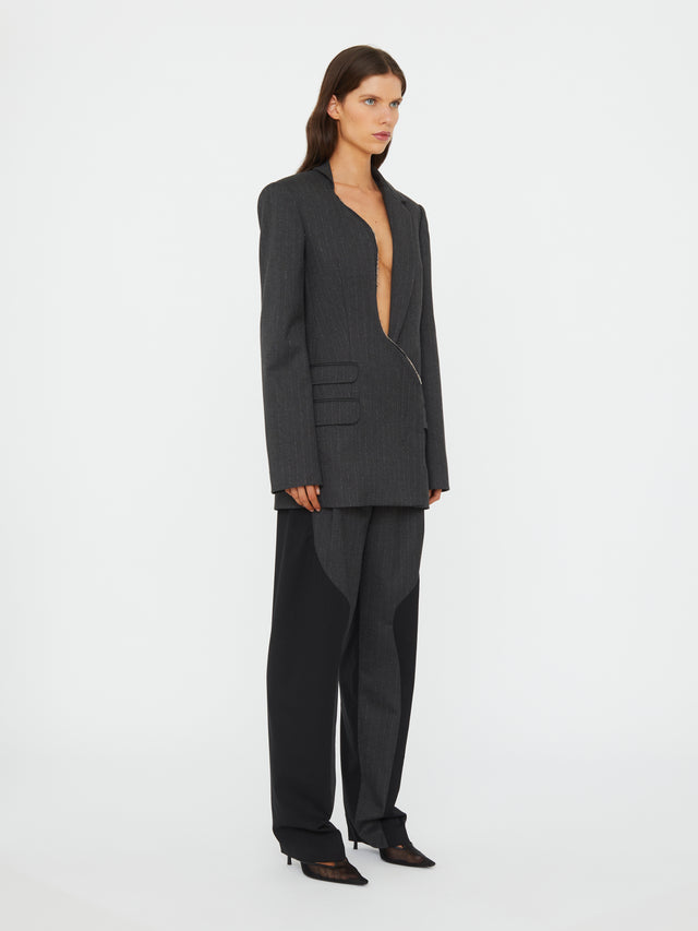 Torrent Pinstripe Blazer