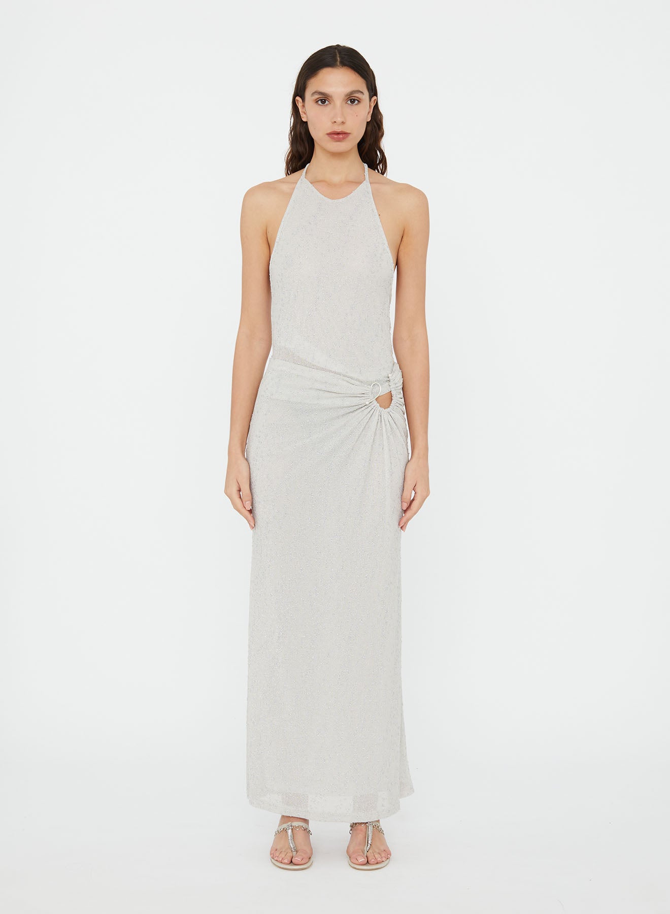 Imber Metallic Looped Skirt