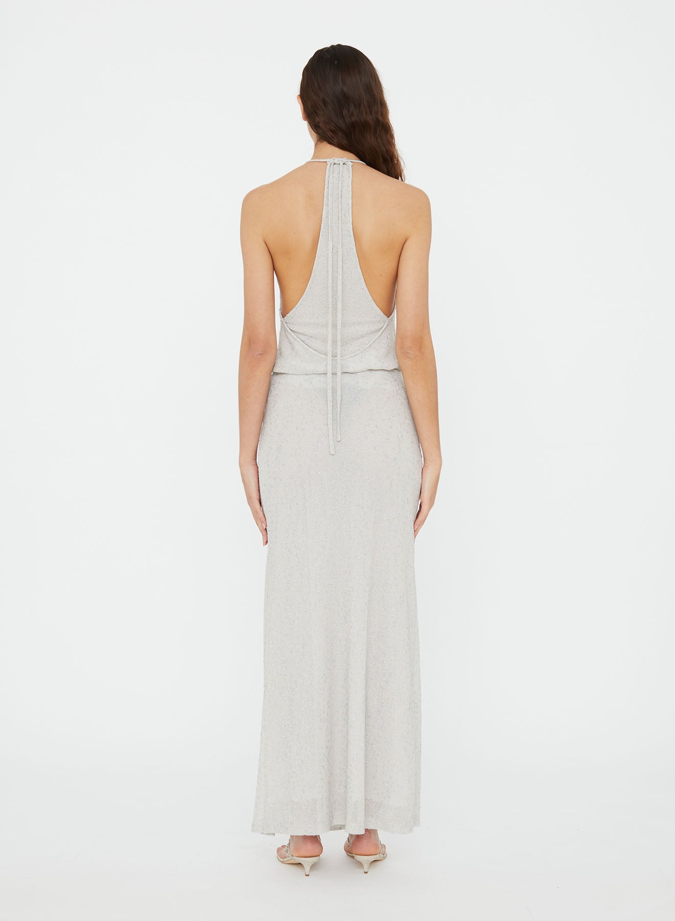Imber Metallic Looped Skirt