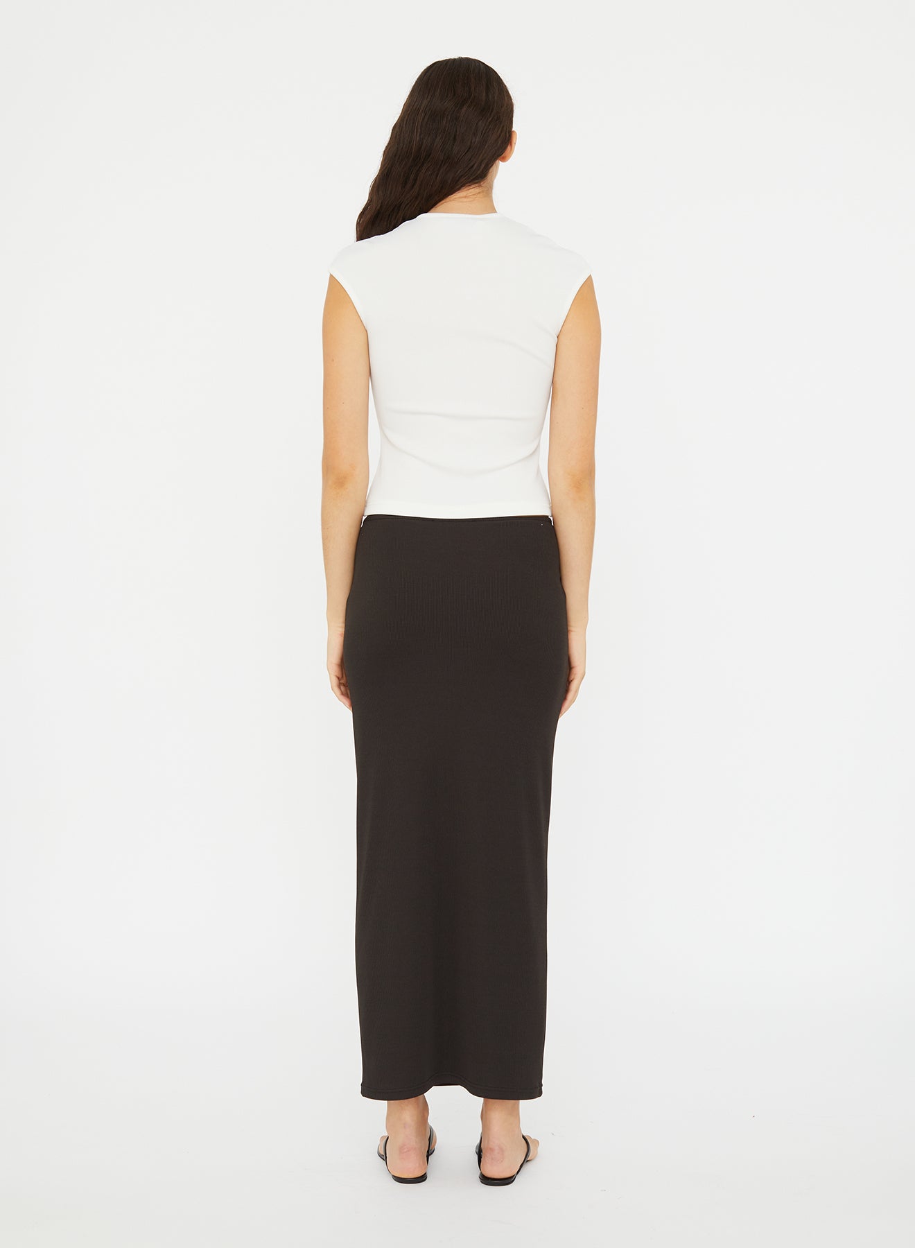 Mineral Stone Ruched Skirt
