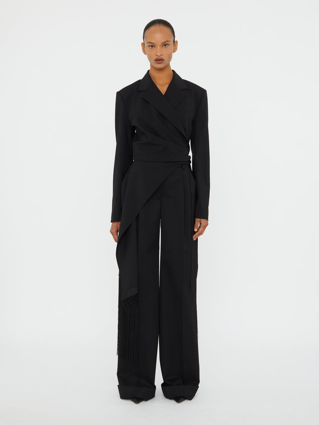 Unravel Macrame Blazer