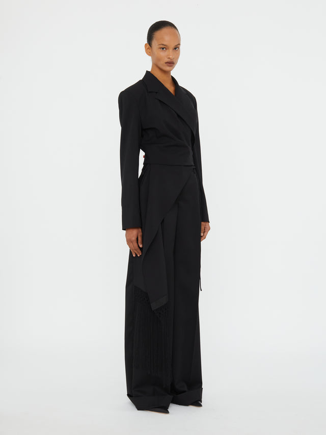 Unravel Macrame Blazer