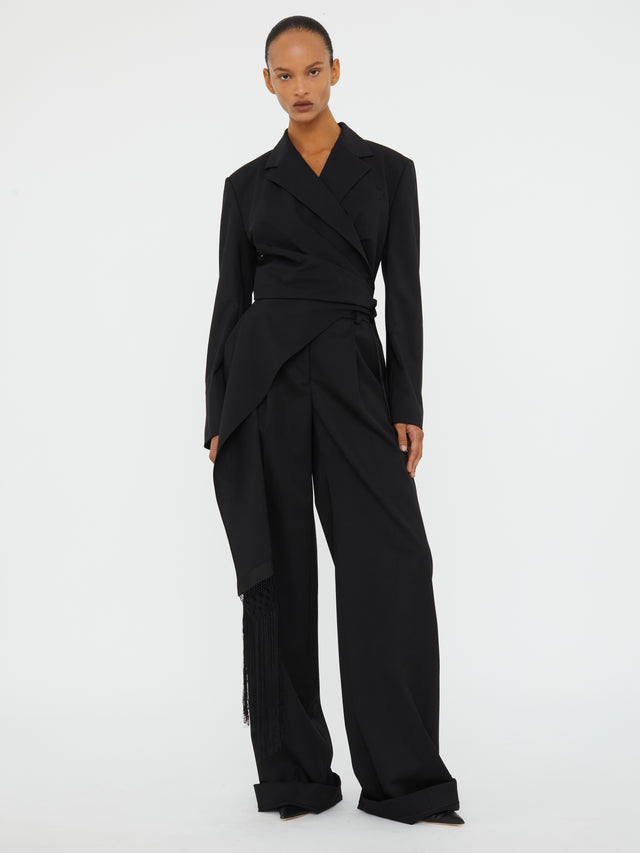 Unravel Macrame Blazer