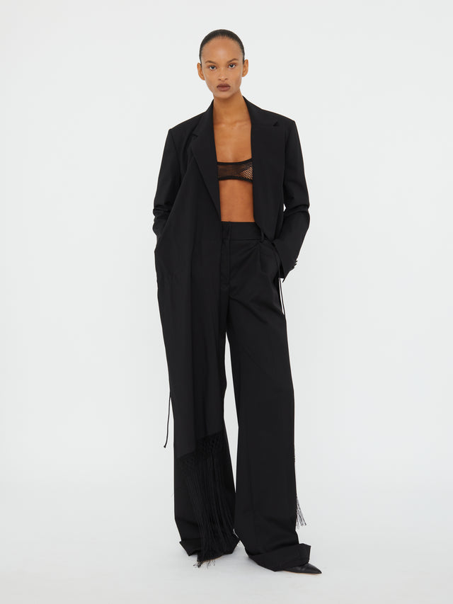 Unravel Macrame Blazer