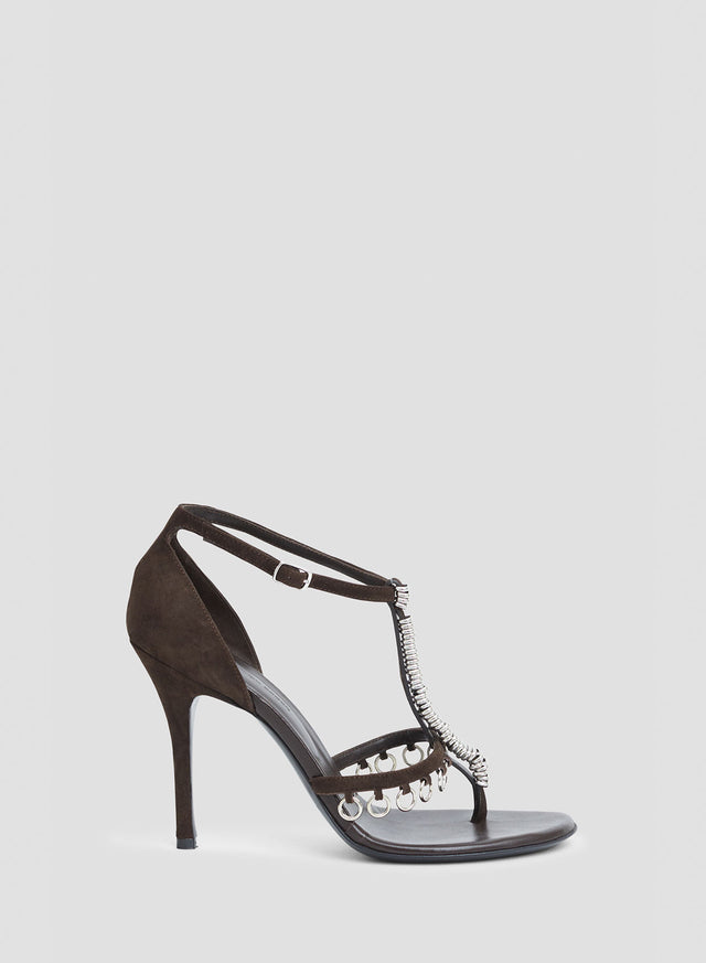 Ludo Pierced Suede Heel