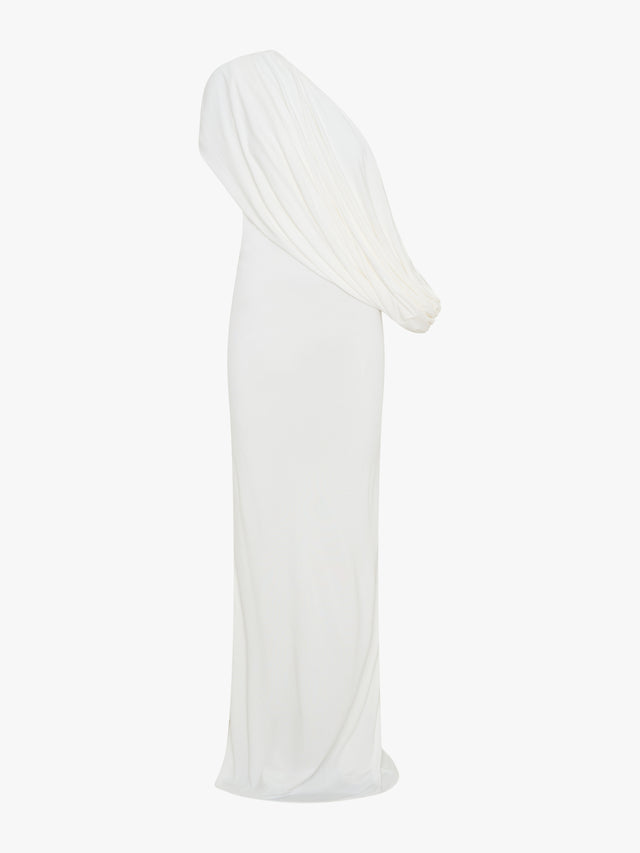 Aiba Draped Jersey Tee Dress