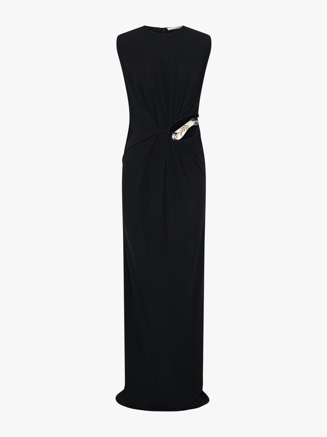 Encased Nature Suspended Jersey Tank Dress