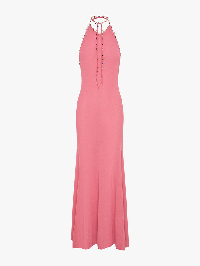 Beach Quartz Halter Dress