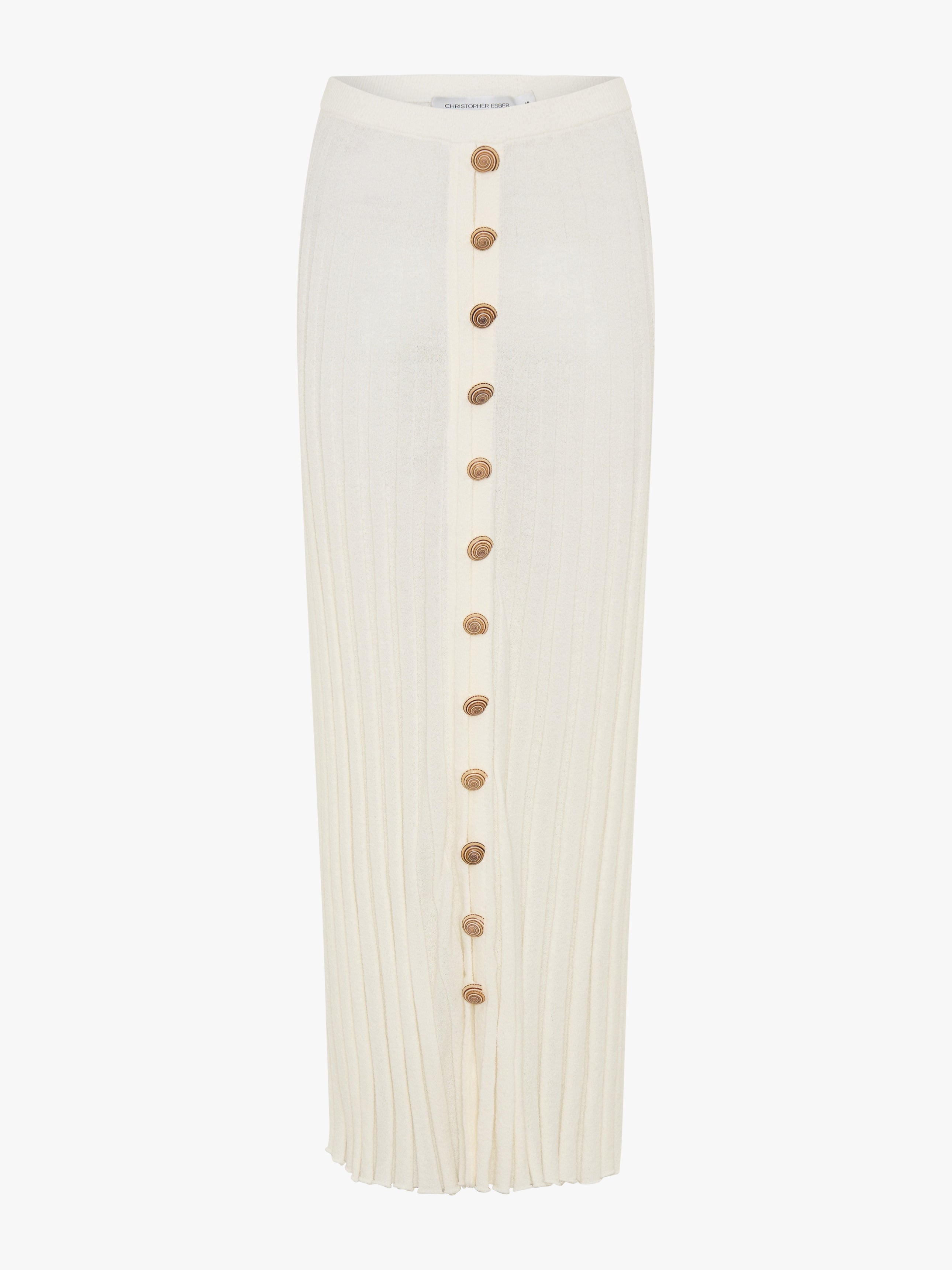 Sundial Shell Sunray Knit Skirt