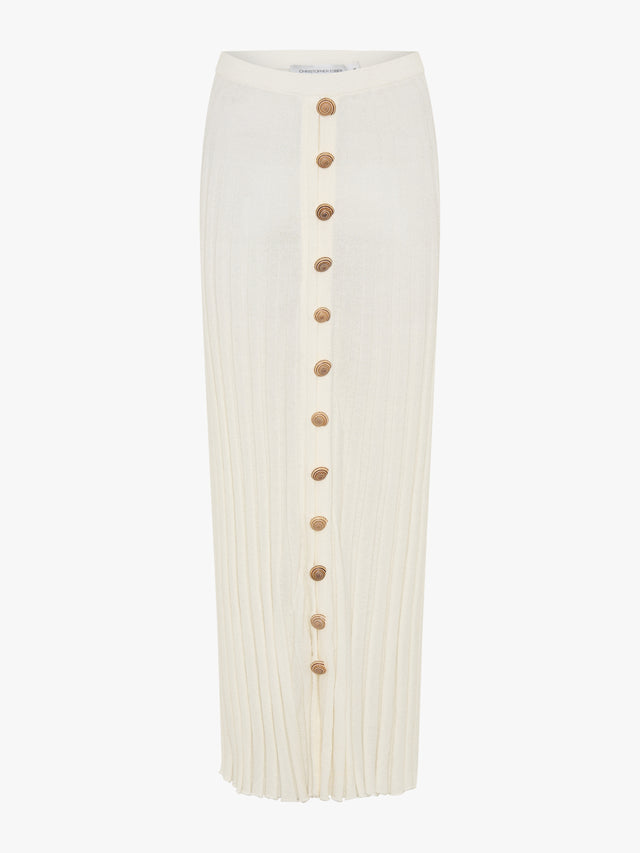 Sundial Shell Sunray Knit Skirt