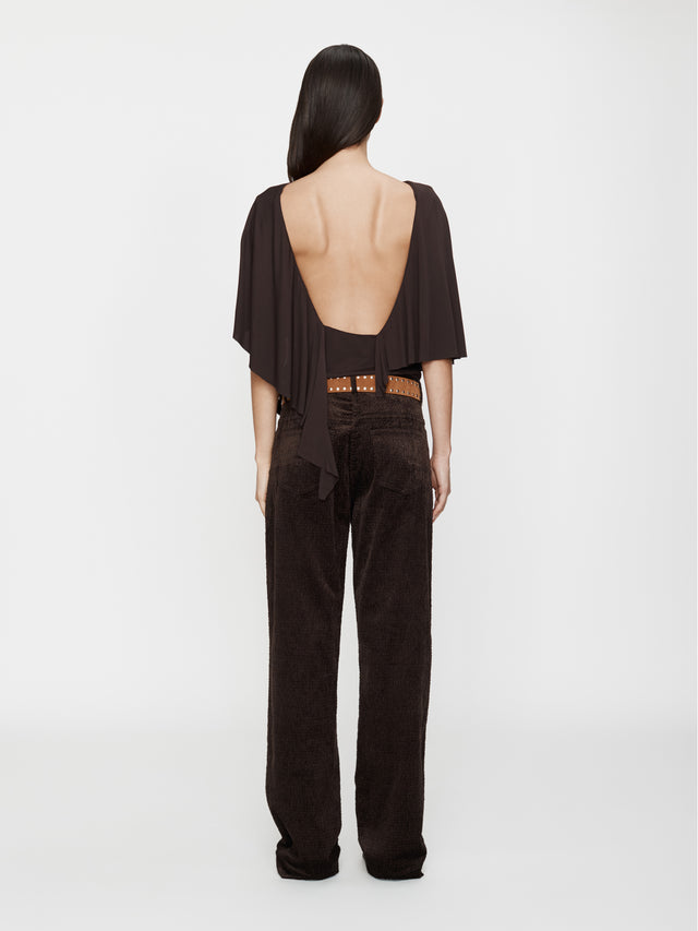 Ava Sateen Corduroy Jean