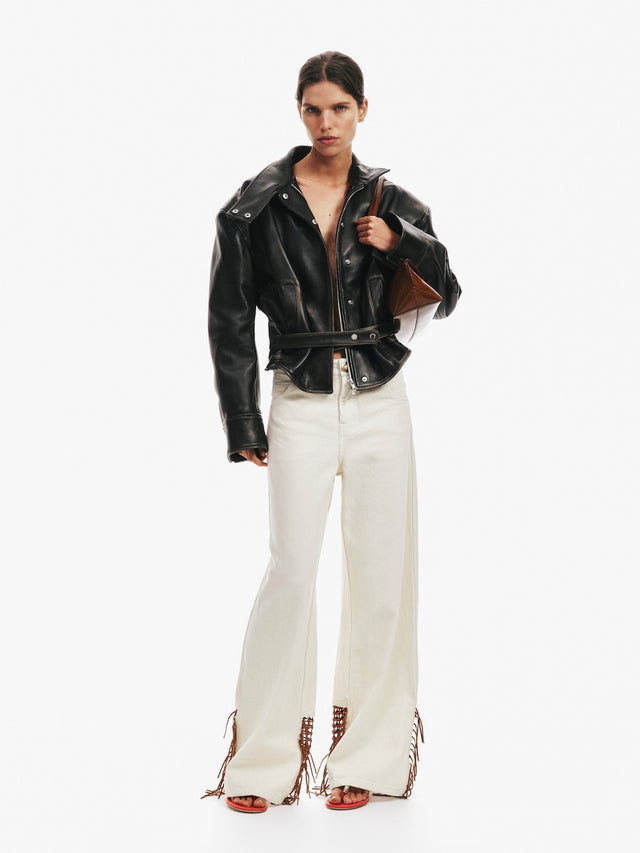 Burnished Eddie Leather Jacket