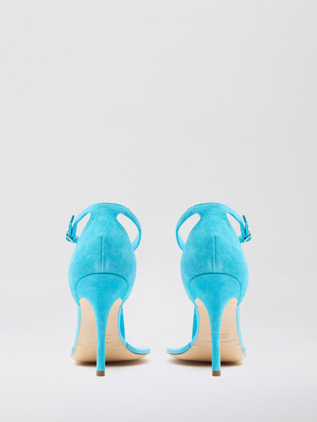 Billi T Bar Suede Sandal