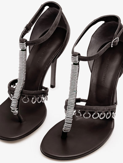 Ludo Pierced Suede Heel