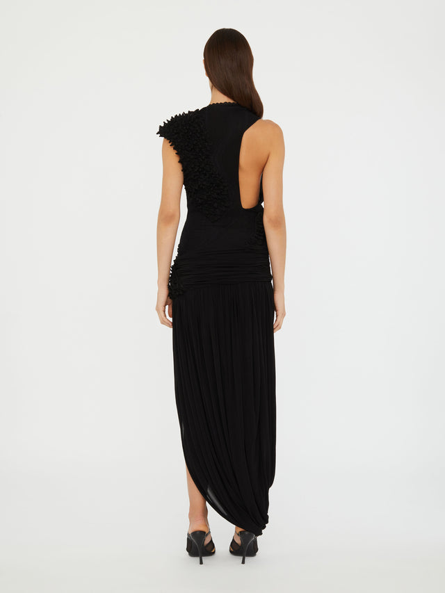 Vespertine Cutaway Lace Dress