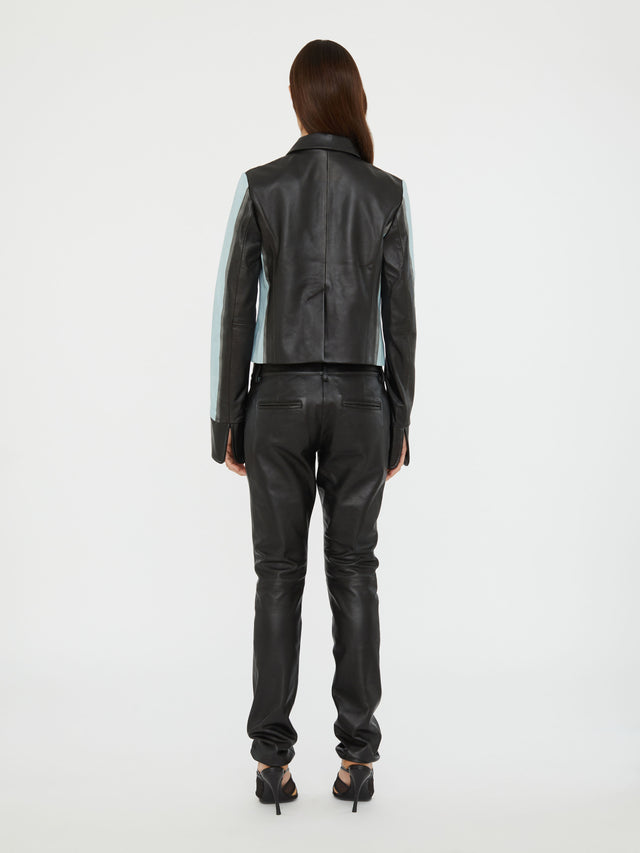 Scuffed Leather Jacket