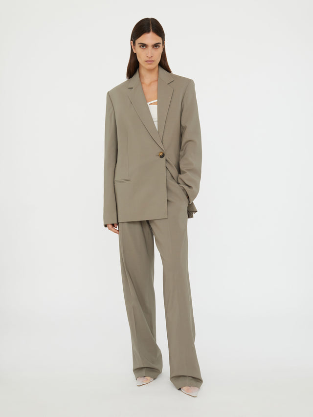 Release Wool Blazer
