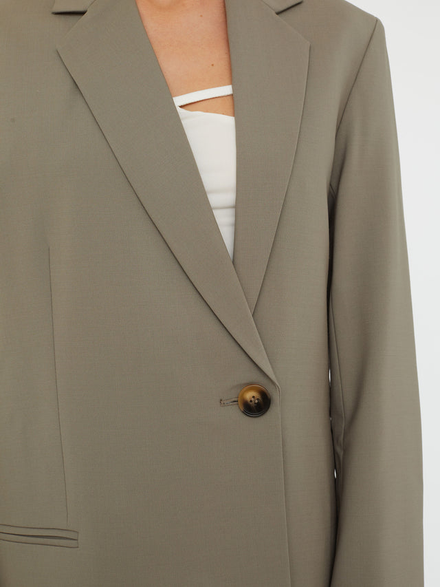 Release Wool Blazer