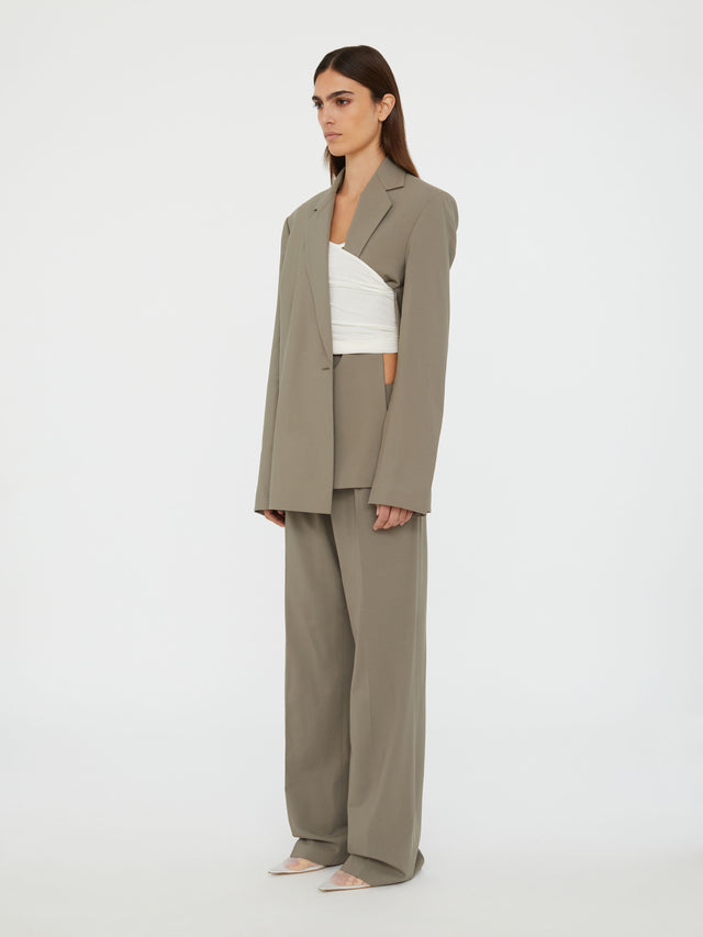 Release Wool Blazer