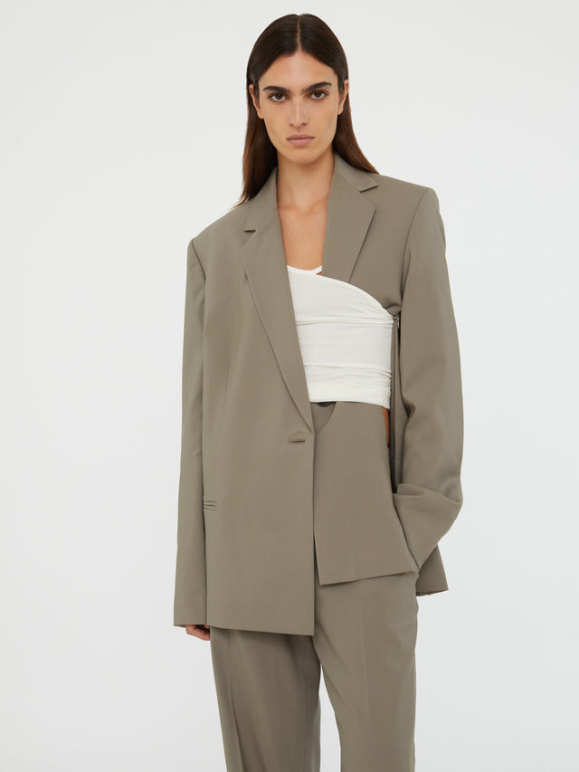 Release Wool Blazer
