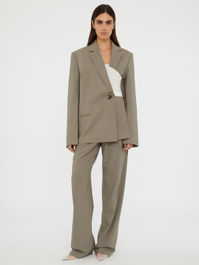 Release Wool Blazer