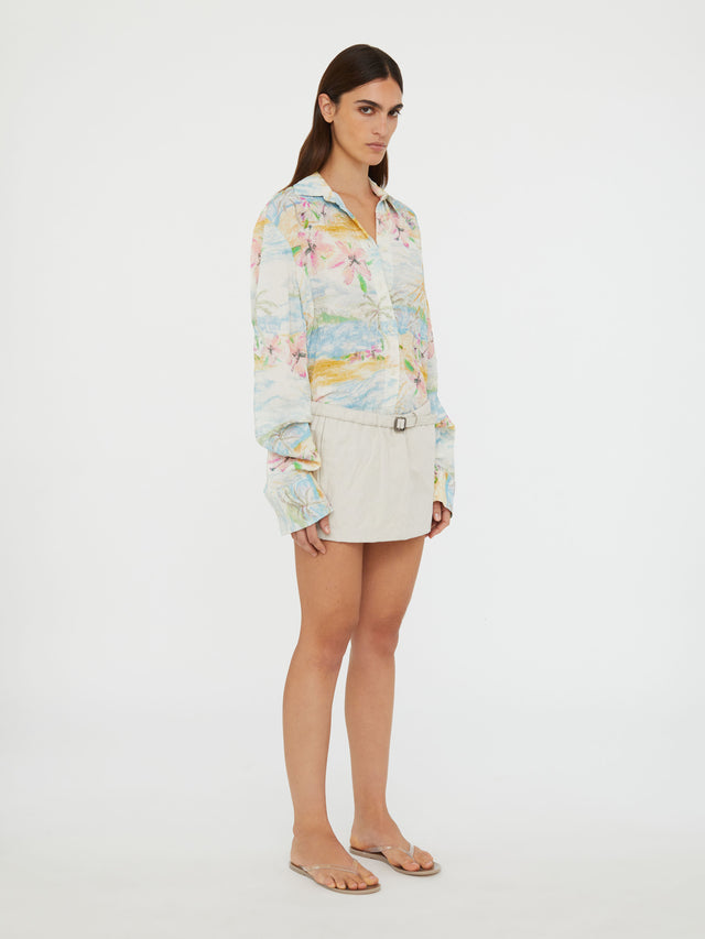 Crimped Bahia Shirt