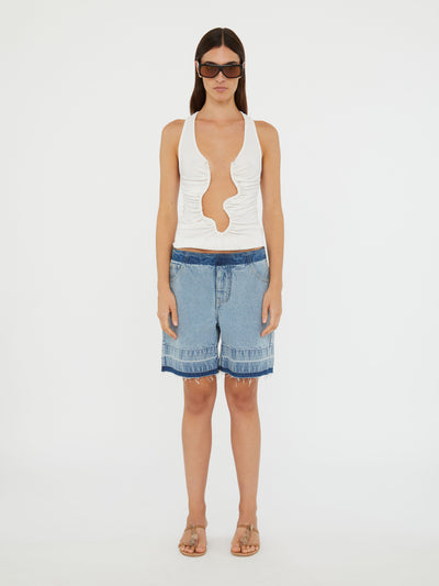 Deconstruct Denim Short