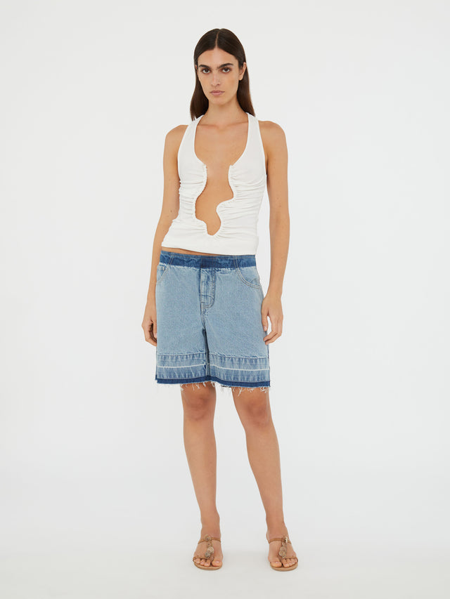 Deconstruct Denim Short