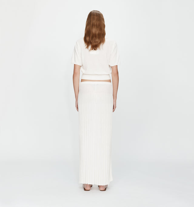 Sundial Shell Sunray Knit Skirt
