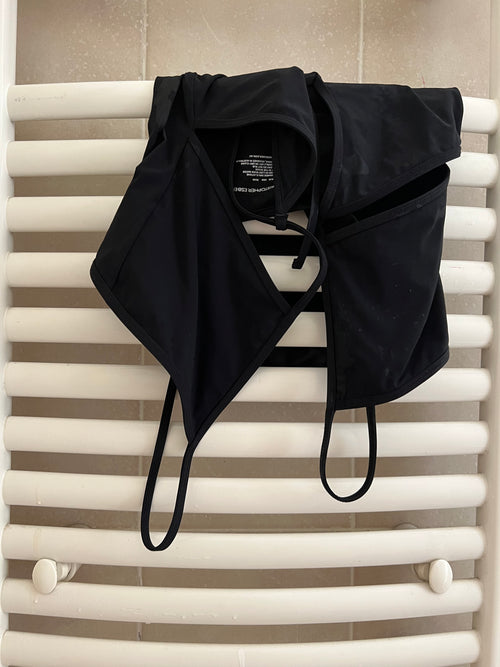The Anglaise Tie Front Swimsuit photographed by Maya Leroux
