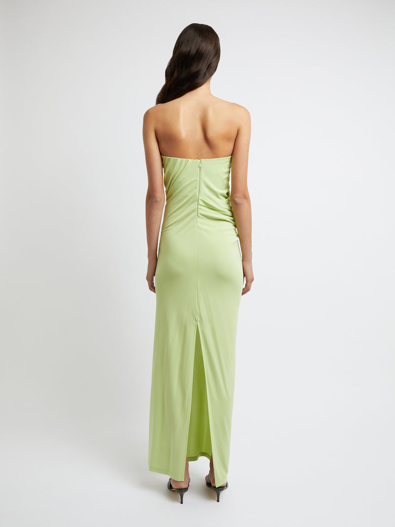 Strapless Ruched Dress - Image 4