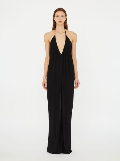 Cowled Halter Jumpsuit
