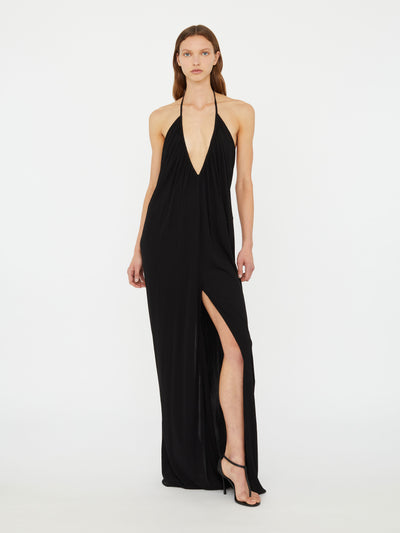 Cowled Halter Jumpsuit