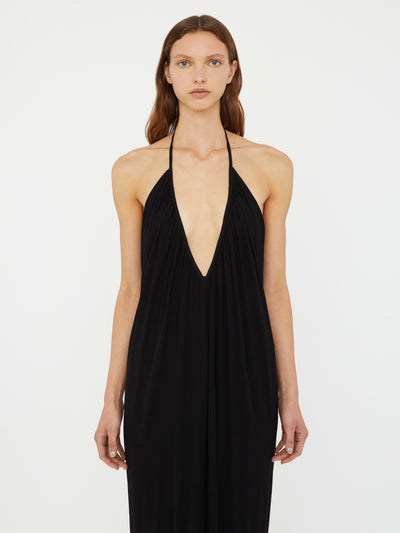 Cowled Halter Jumpsuit
