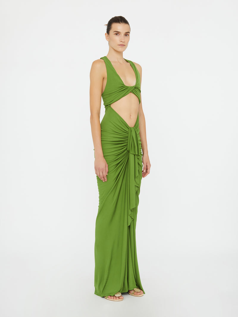 Vivenda Drape Front Dress - Image 2