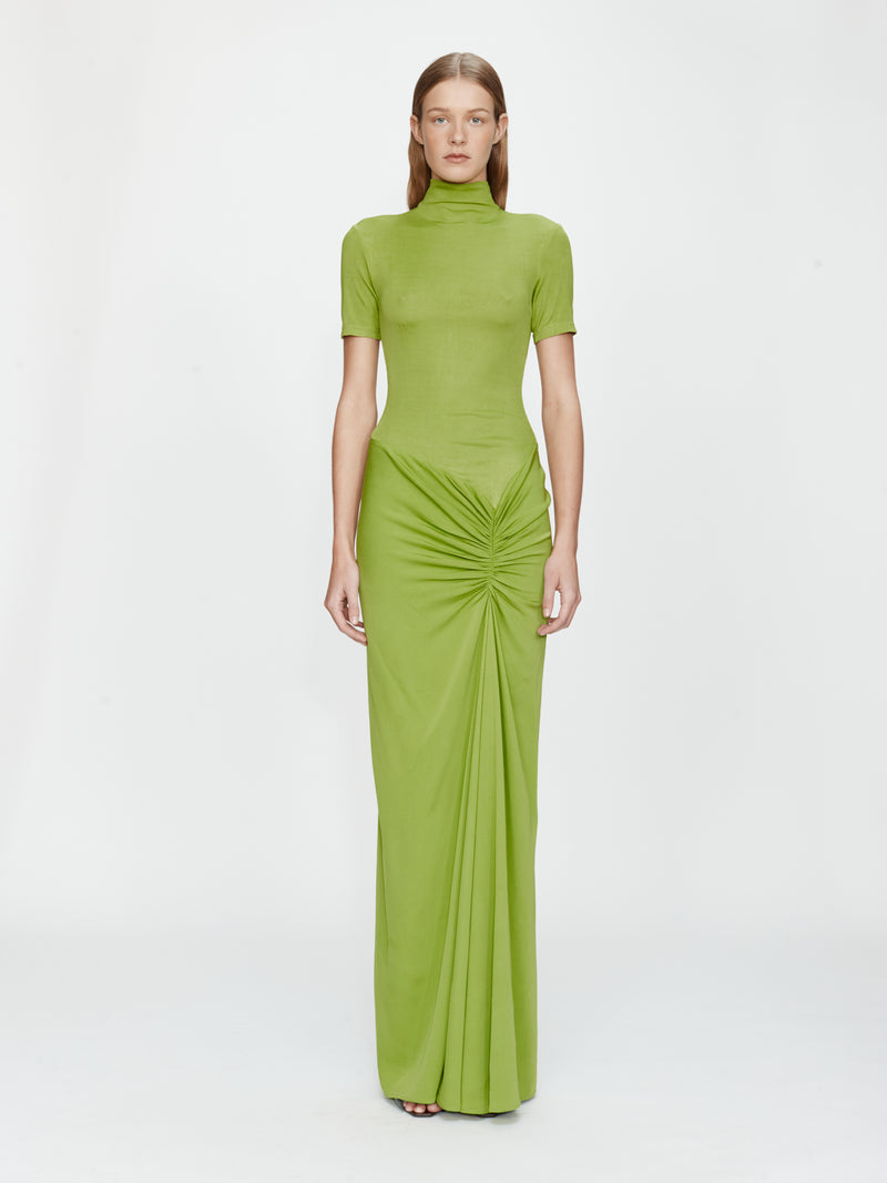 Fusion Ruched Tee Gown - Image 1