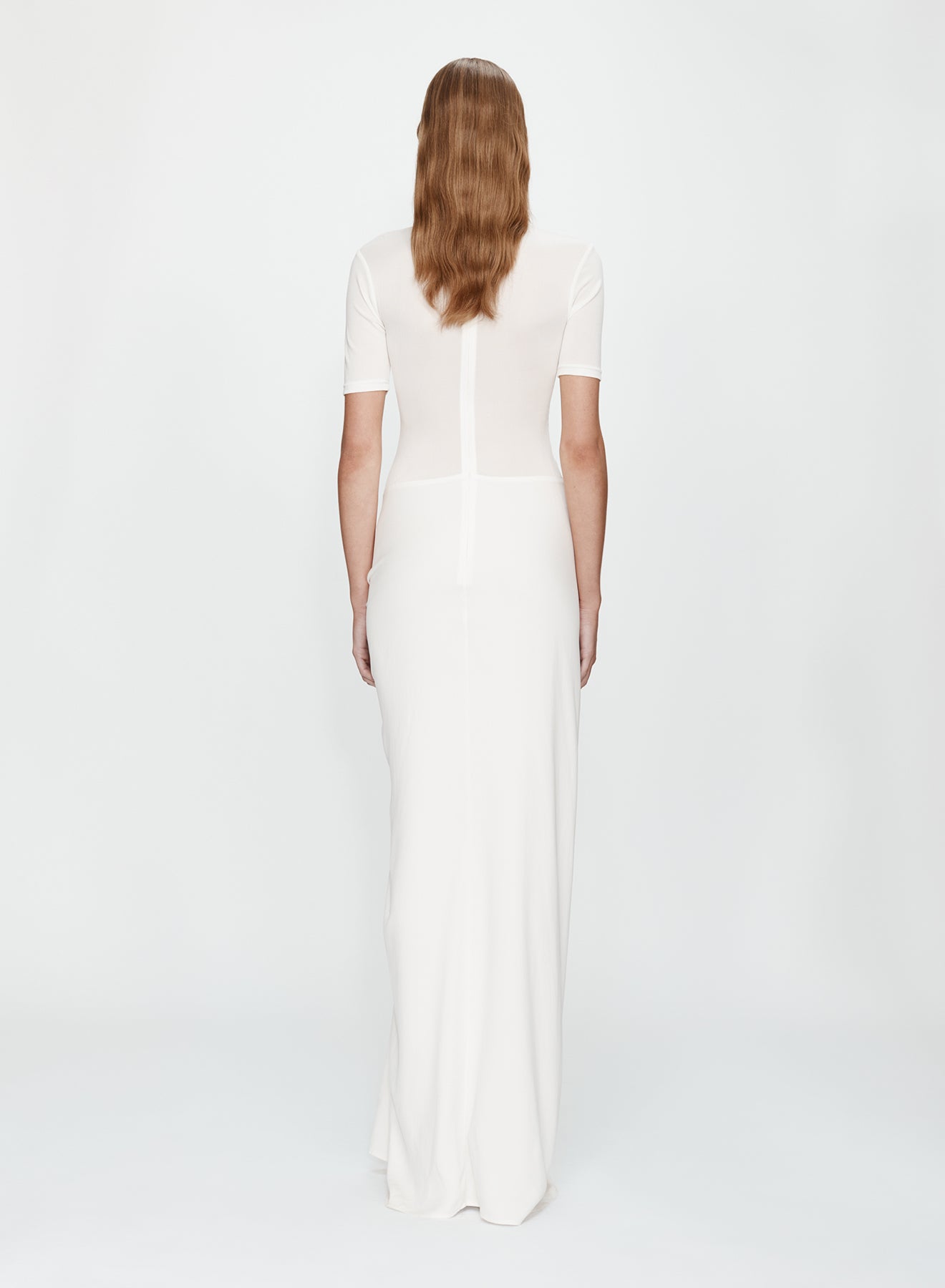 Fusion Ruched Tee Gown