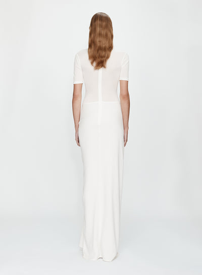 Fusion Ruched Tee Gown