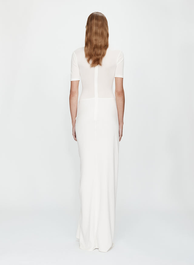Fusion Ruched Tee Gown
