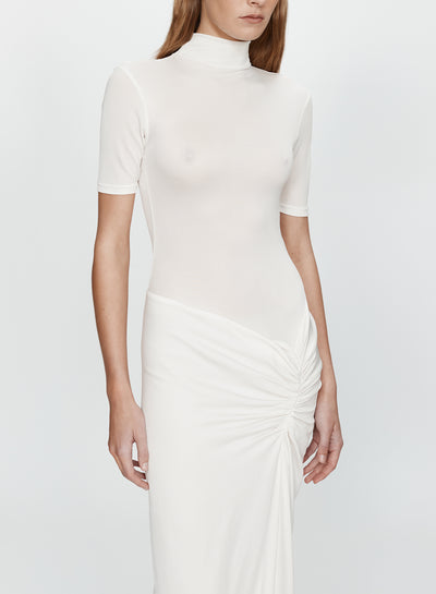 Fusion Ruched Tee Gown